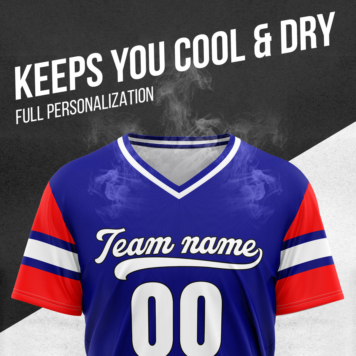 Custom StormLine Navy Pullover Baseball Sports Jersey Personalized Uniform with Name & Number