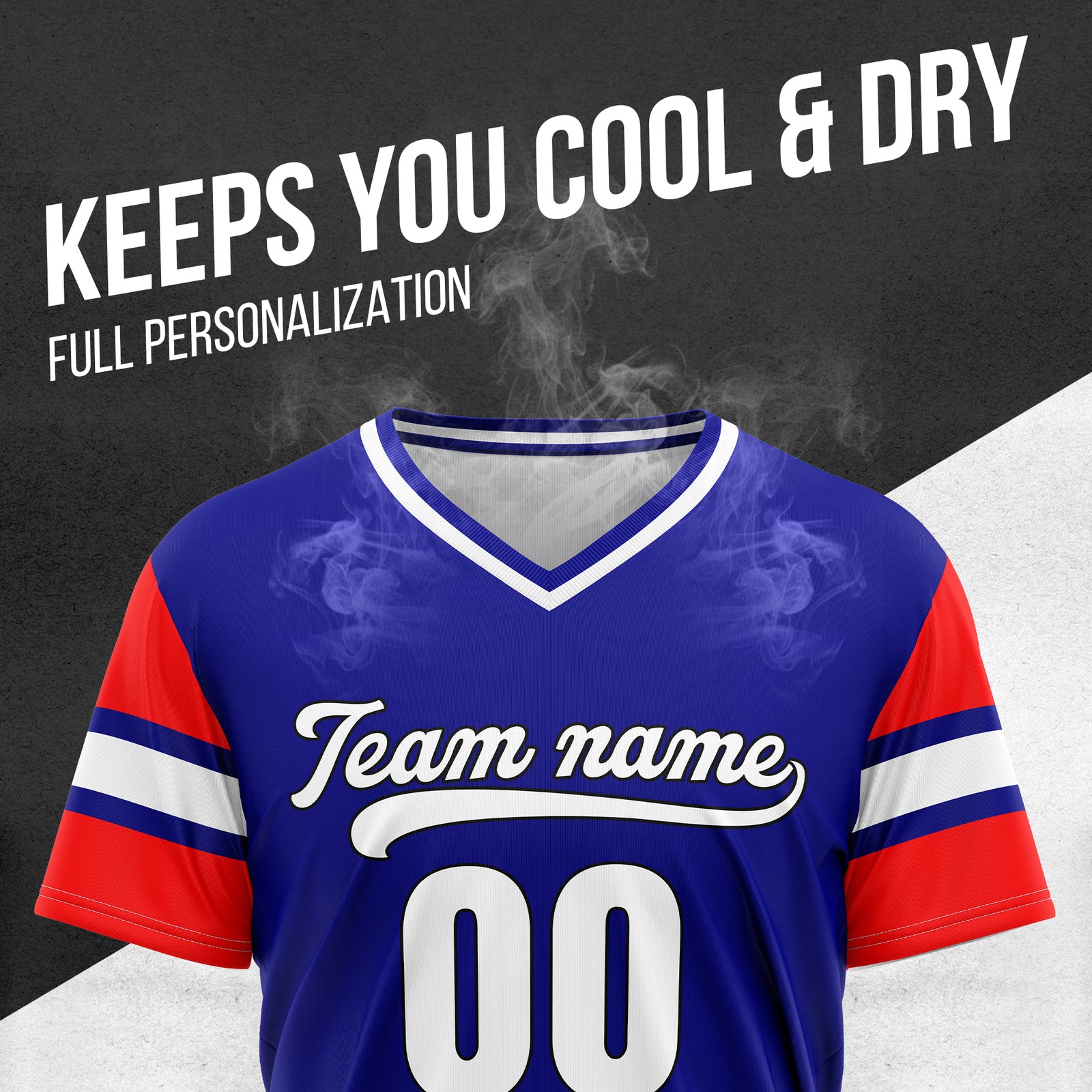Custom StormLine Navy Pullover Baseball Sports Jersey Personalized Uniform with Name & Number