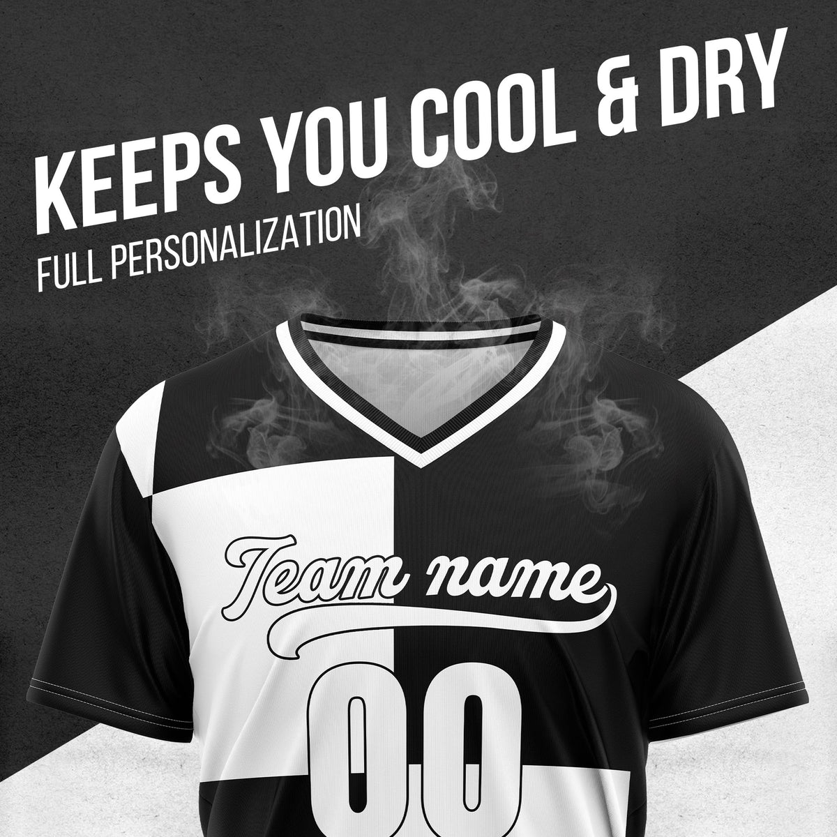 Custom Apex Colorblock Black Baseball Sports Jersey Personalized Uniform with Name & Number