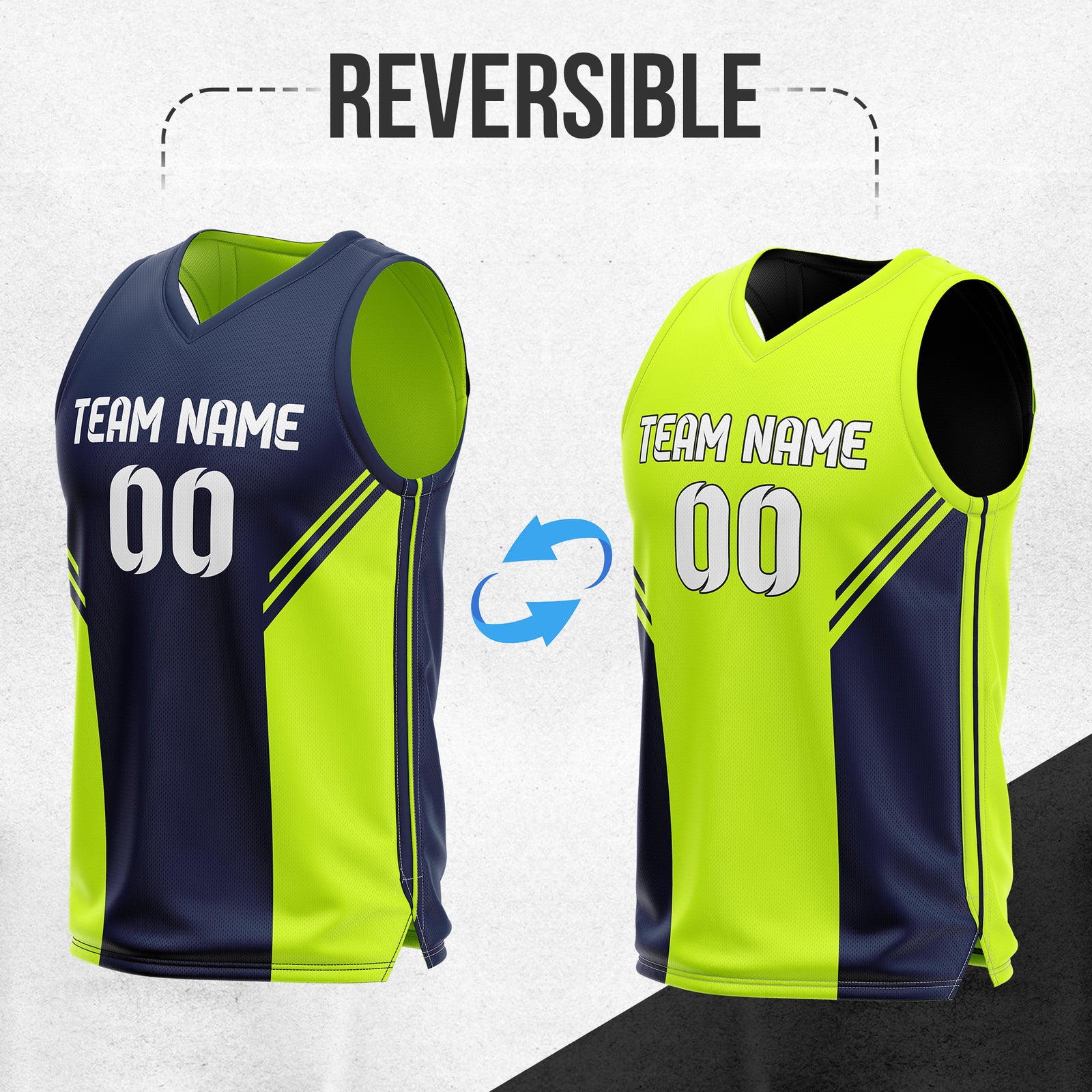 Reversible tops - Neon Green