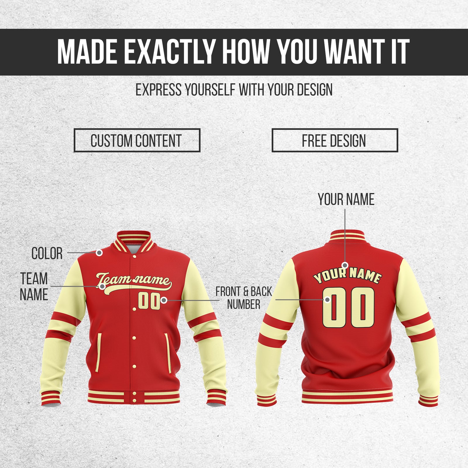 Jackets - Classic Style - Red