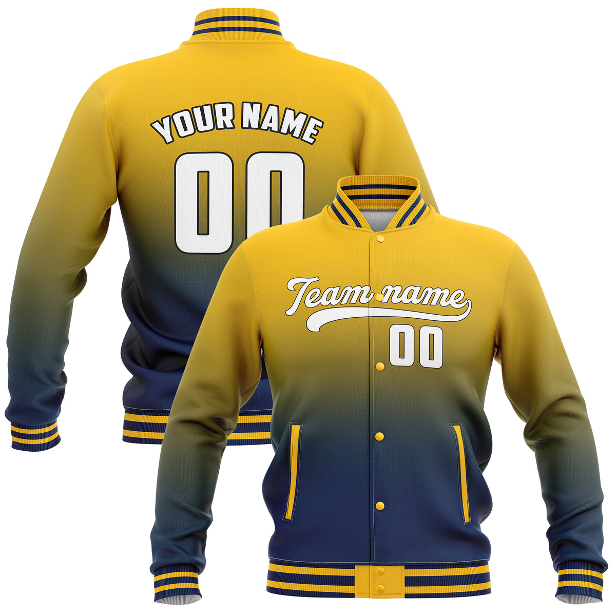 Jackets - Gradient Fashion - Yellow