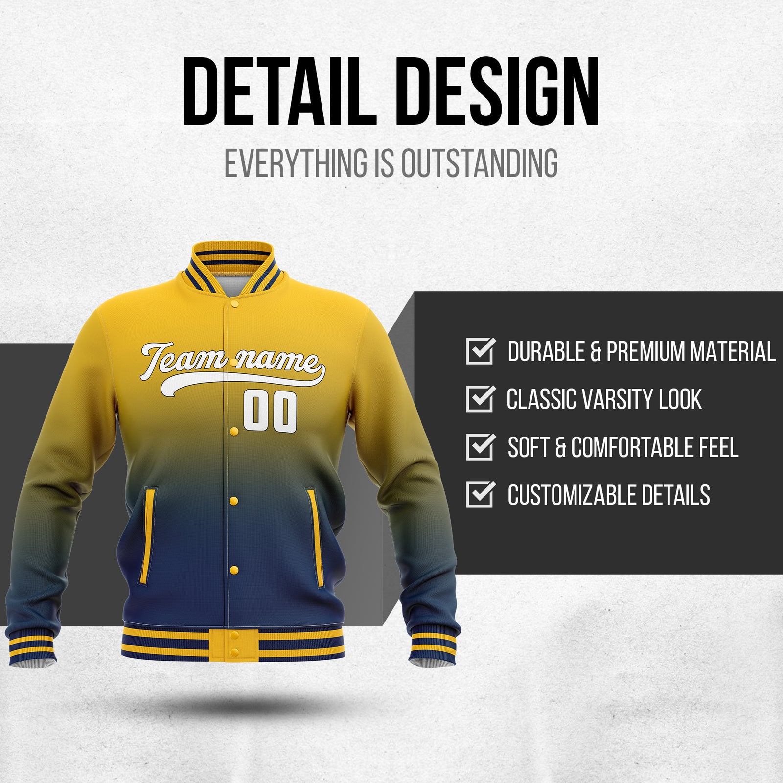 Jackets - Gradient Fashion - Yellow