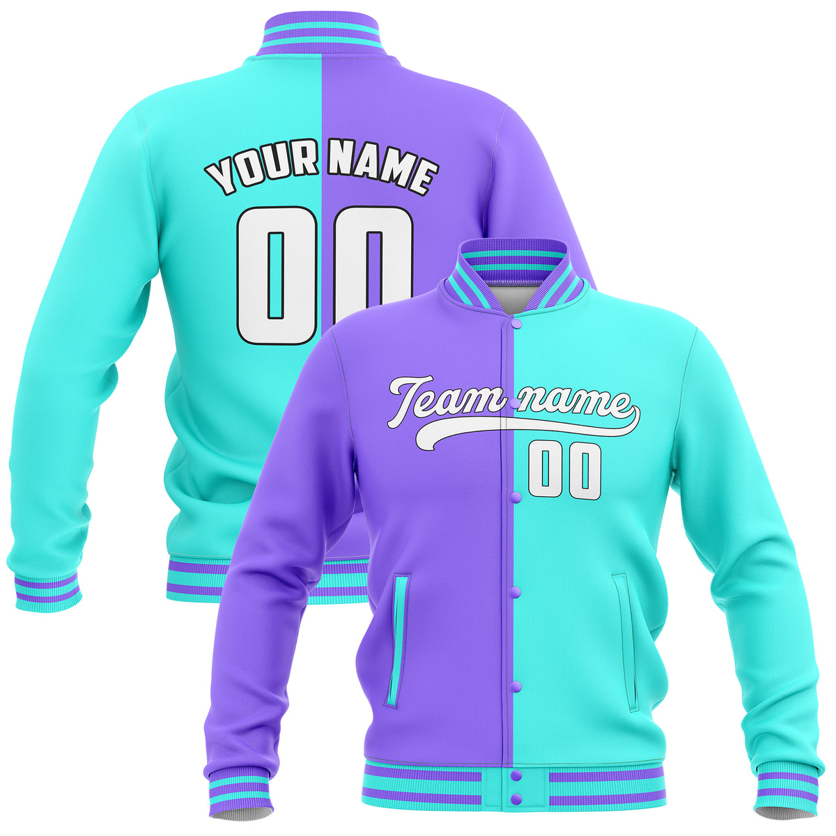 Jackets - Spilt Fashion - Aqua