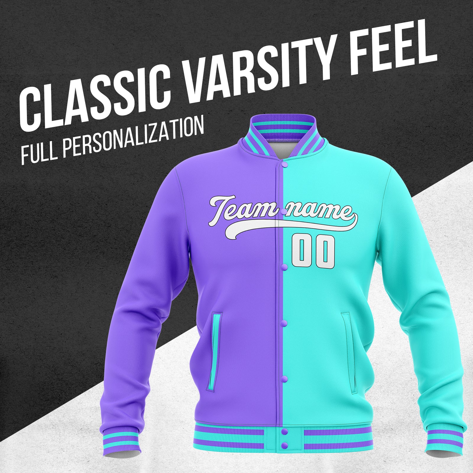 Jackets - Spilt Fashion - Aqua