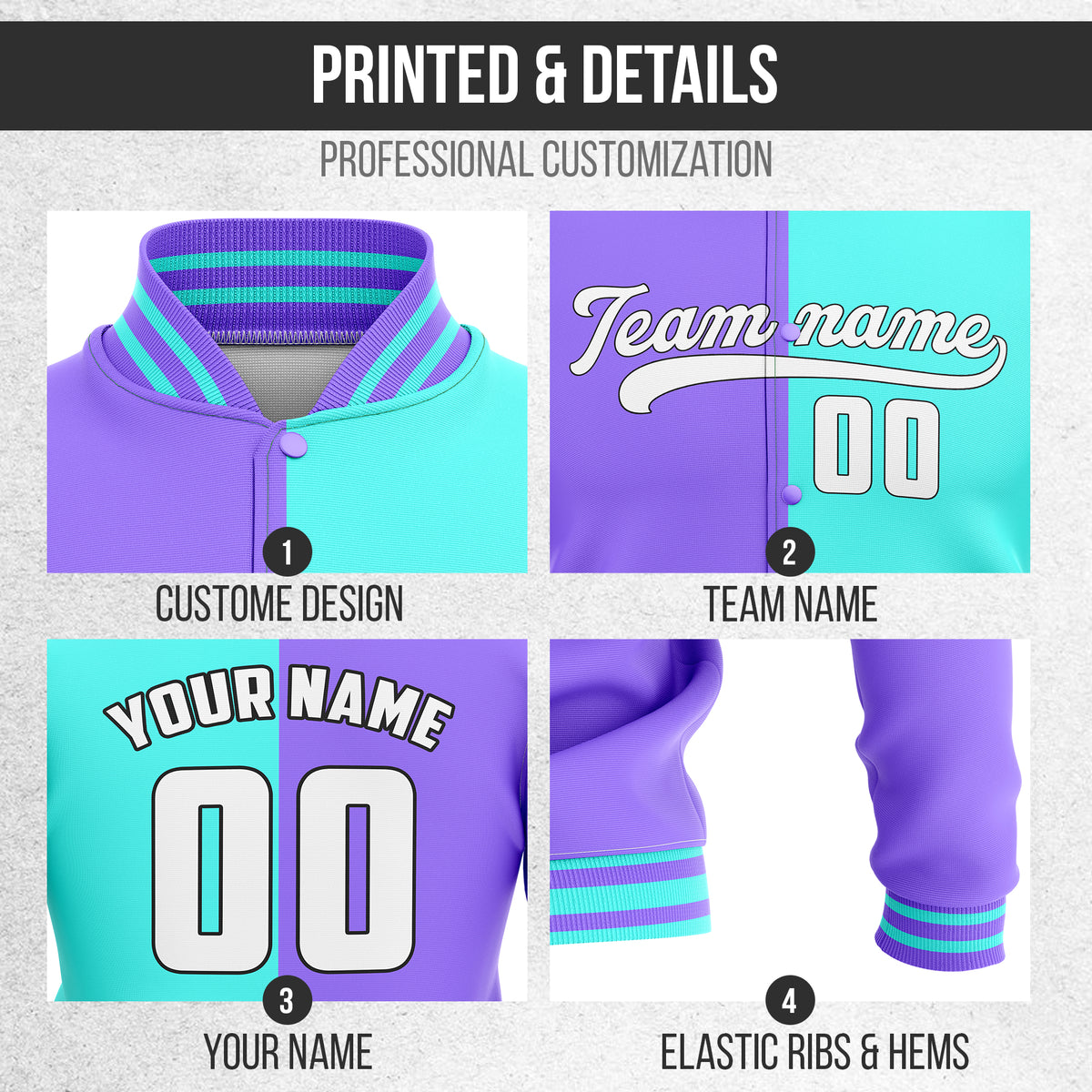 Jackets - Spilt Fashion - Aqua