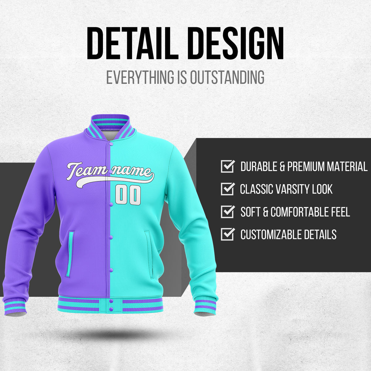 Jackets - Spilt Fashion - Aqua