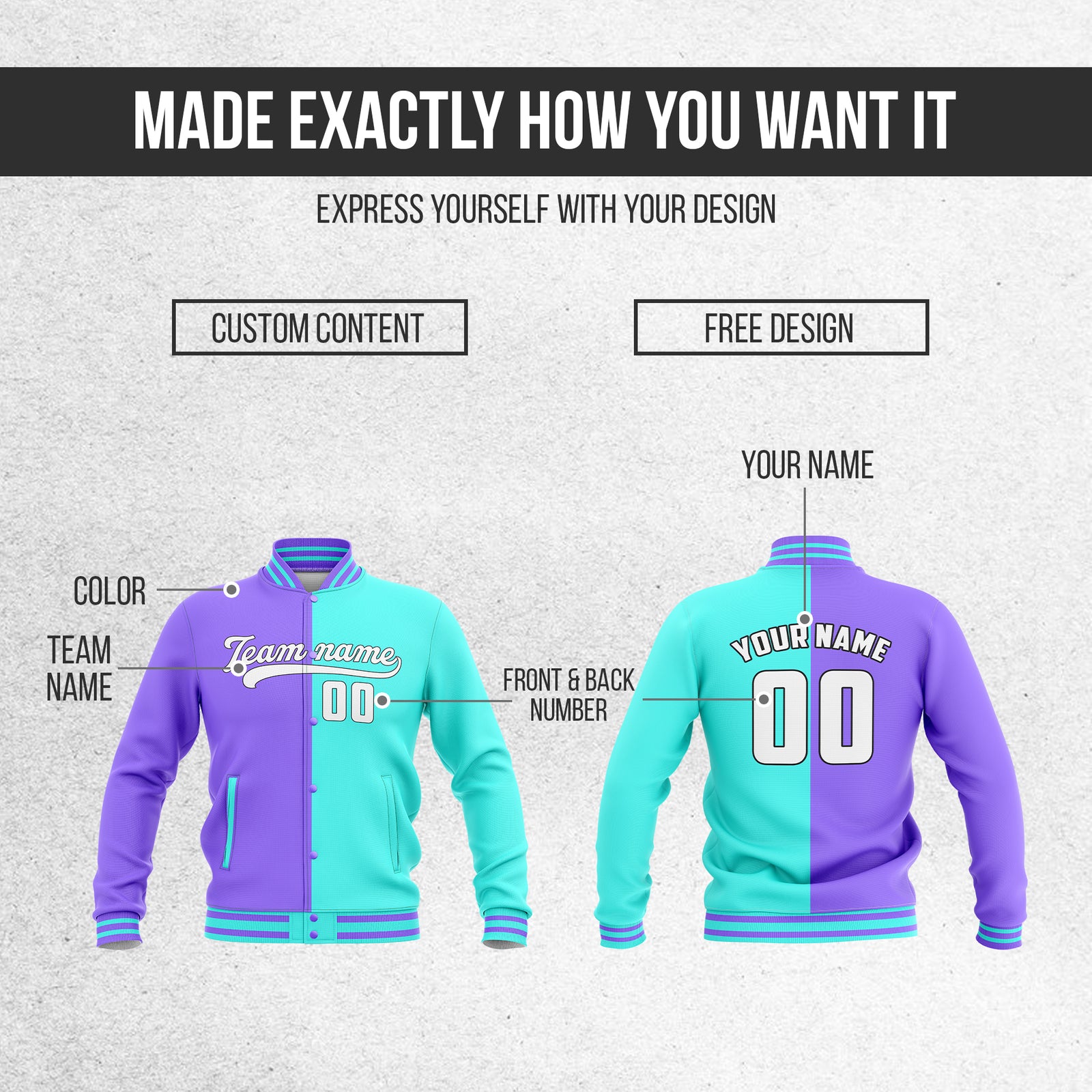 Jackets - Spilt Fashion - Aqua