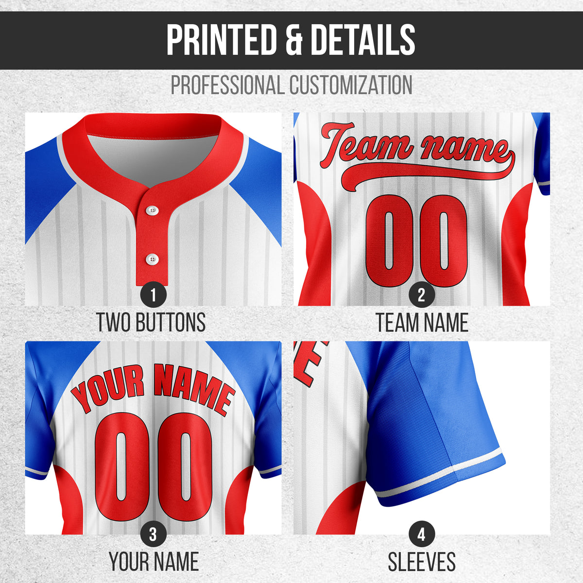 Softball - Classic Style - White