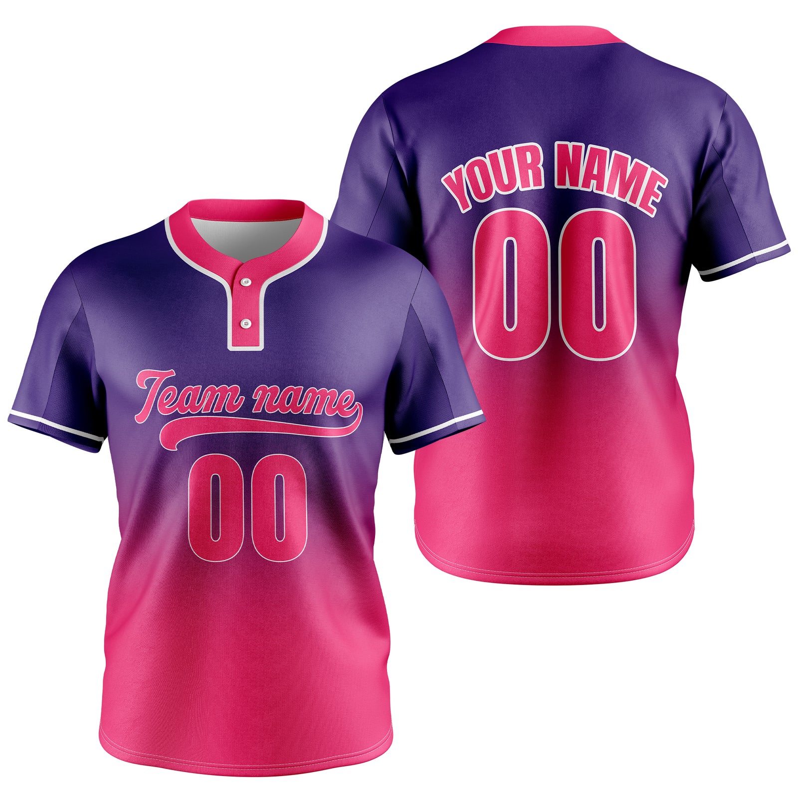 Softball - Gradient Fashion - Purple