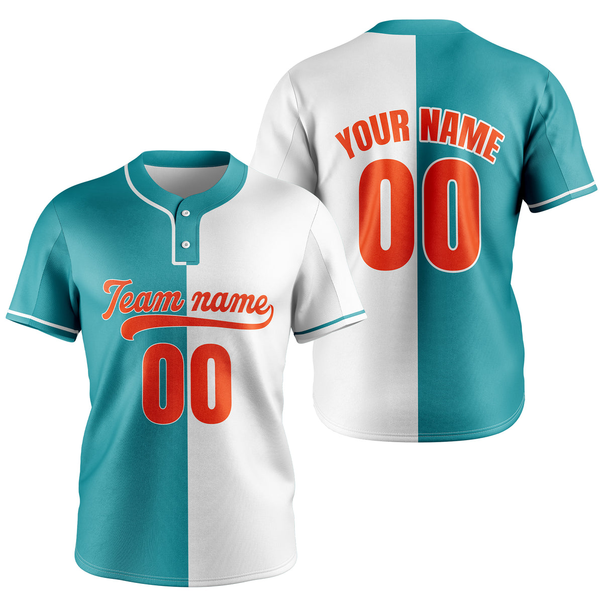 Softball - Split Fashion - Teal