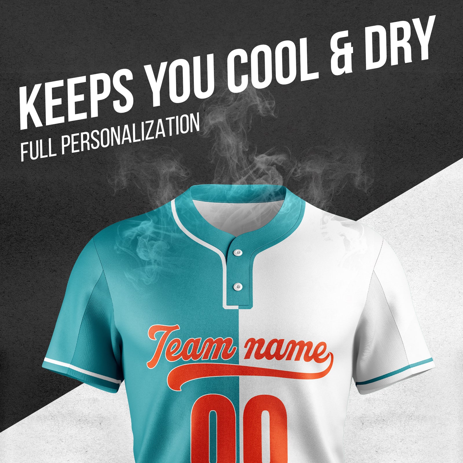 Softball - Split Fashion - Teal