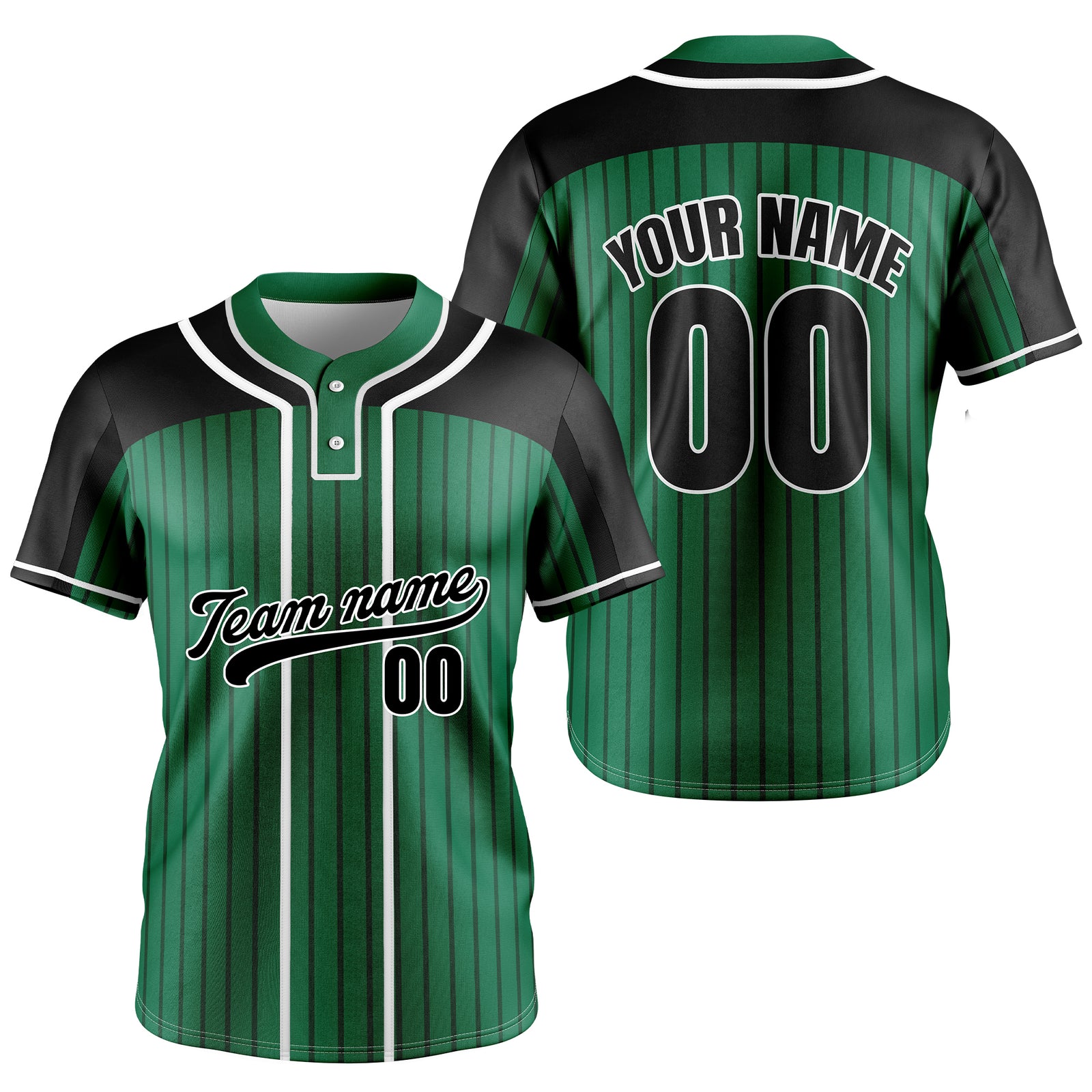 Softball - Stripe Fashion - Green